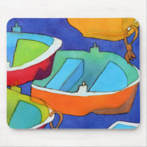 Rowing Boats Mousemat mousepads