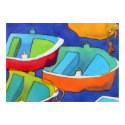 Rowing Boats Poster posters by SueMobyWood Rowing Boats Poster posters