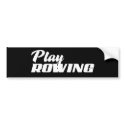 Rowing bumper stickers by republicofsport Rowing bumper stickers