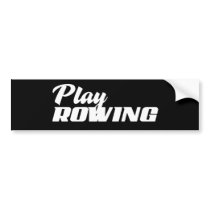 Rowing bumper stickers by republicofsport Rowing bumper stickers