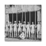 Rowing Crew, 1916 Refrigerator Magnets