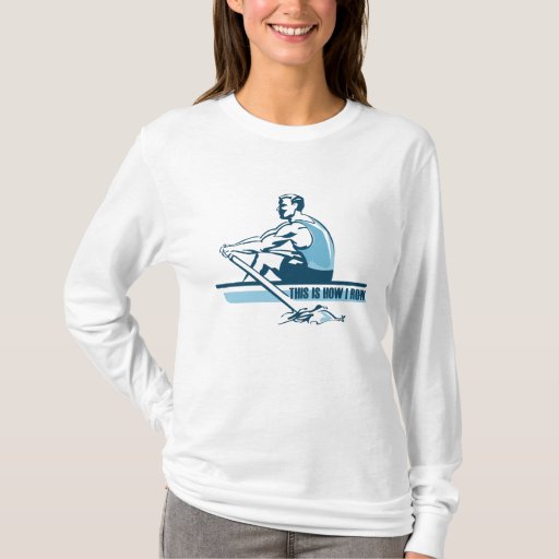 Rowing Crew TShirt Zazzle