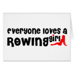 Rowing Greeting Cards
