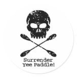 Rowing Pirate Stickers