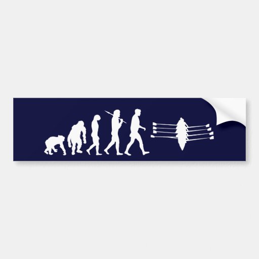 Rowing Sports Fan Mens Athlete Rowing Crew Bumper Sticker Zazzle
