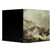 Rowing to rescue shipwrecked binder