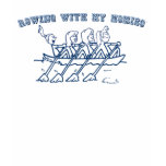 Rowing With My Homies - Girls t-shirts