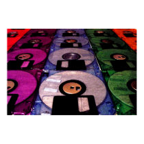 Rows of Floppies posters