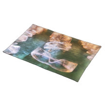 Rows of Safety Goggles Placemats