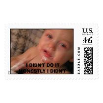 ROX101 024, I DIDN'T DO IT  HONESTLY I DIDN'T POSTAGE STAMP
