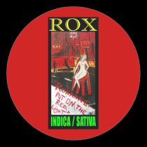 ROX INDICA SATIVA stickers