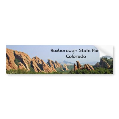 Roxborough State Park - Colorado Bumper Stickers by JaguarPhotos Roxborough State Park - Colorado Bumper Stickers by JaguarPhotos