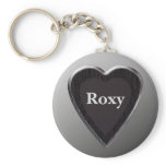 Roxy Heart Keychain