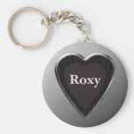 Roxy Heart Keychain