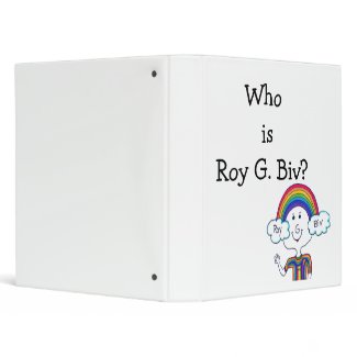 Roy G. Biv Binder binder
