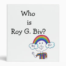 Roy G. Biv Binder