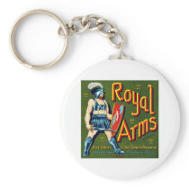 Royal Arms Citrus Keychain