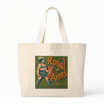 Royal Arms Fruit Crate Label Canvas Bag