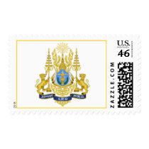 Royal Arms of Cambodia postage by flaguniverse Royal Arms of Cambodia postage