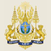 Royal Arms of Cambodia t-shirts