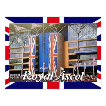Royal Ascot Diamond Jubilee postcard