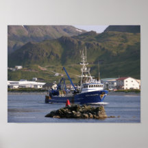 Royal Atlantic, Fishing Trawler in Dutch Harbor Print