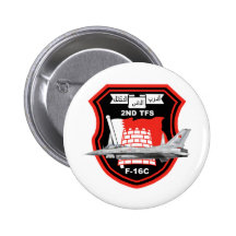 Royal Bahraini Air force F-16 Falcon Pinback Buttons