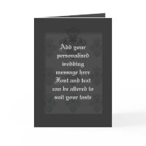 Royal Baroque Wedding Card cards