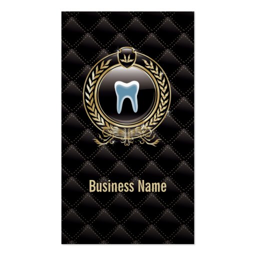 Royal Black Dental Clinic business card