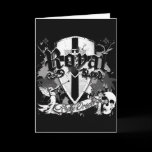 ROYAL BLOOD Greeting Card cards
