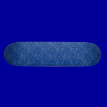 ROYAL BLUE BLUES WHITE GLITTER-LIKE TILES TEXTURES skateboards