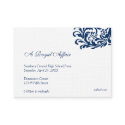 Royal blue formal prom bid custom admission ticket profilecard