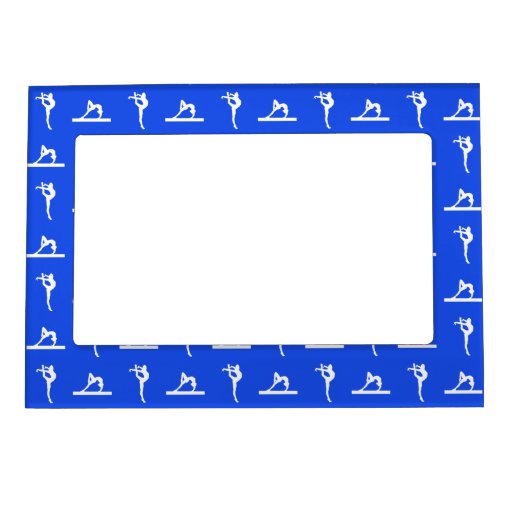 Royal Blue Gymnastics Picture Frame Zazzle