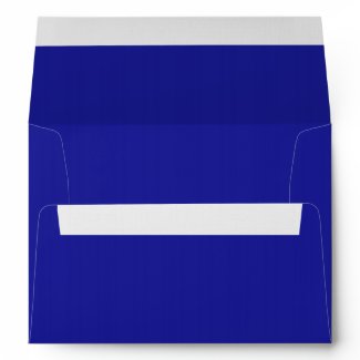 Royal Blue Linen Envelopes