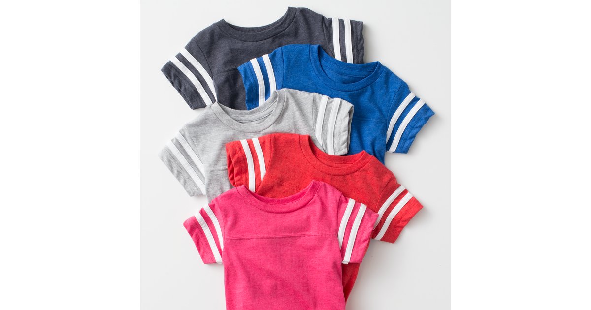 Royal Blue Red Baby Football Jersey Sports Romper Zazzle