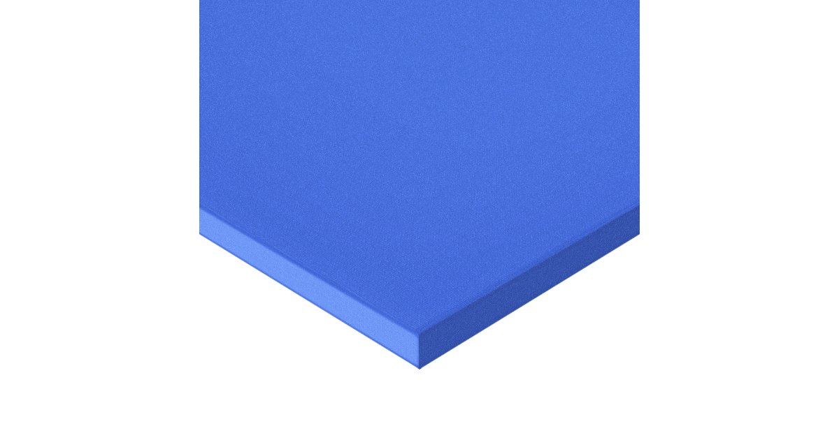 Royal Blue Solid Color Canvas Print Zazzle