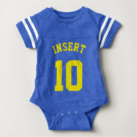 Royal Blue & Yellow Baby | Sports Jersey Design Shirts