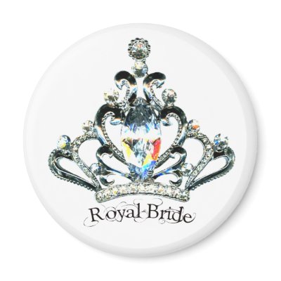 'Royal Bride' Tiara magnets