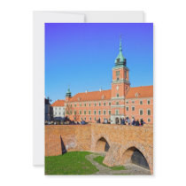 Royal Castle in Warsaw Custom Announcement