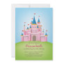 Royal Castle Princess Birthday Invitation Card