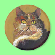 Royal Cat Magnet by Bystillwaters Royal Cat Magnet