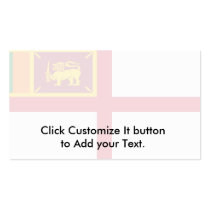 Royal Ceylon Navy, Sri Lanka flag Business Cards