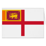 Royal Ceylon Navy, Sri Lanka flag cards
