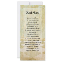 Royal Coordinates Plain Rack Cards