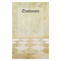 Royal Coordinates Plain Stationery Design