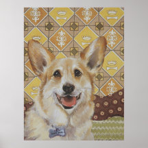 Royal Corgi Print