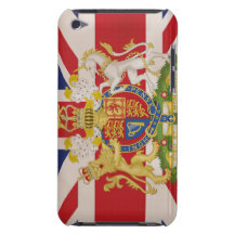 Royal Crest on the Union Jack flag iPod Touch Cases