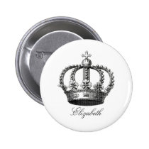 Royal Crown Button buttons
