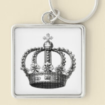 Royal Crown Premium Square Keychain keychains