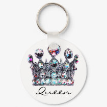 Royal Crown Queen keychains by LadyDenise Royal Crown Queen keychains